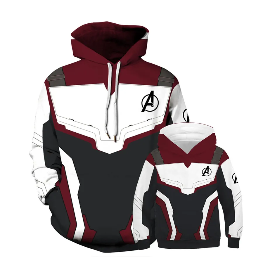 

Family Matching Outfits Hoodie Children's Clothing Gaming Printed Hoodies Avengers Endgame Spandex Hoodie Mommy and Me Clothes