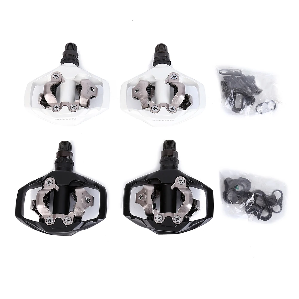 preço Shimano SPD PD M530 Trilha MTB MTB Clipless Pedais com Chuteiras Black white