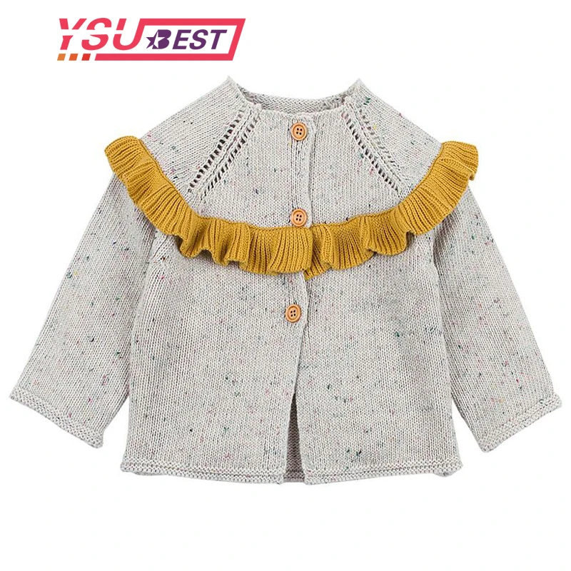 

Baby Sweater Newborn Girls Sweaters Cardigans Autumn Causal Toddler Long Sleeve Knitwear Jackets Spring Children's Knitted Coats