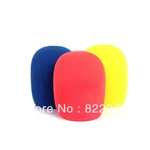 Wholesale 20 pics Cotton Windscreen Microphone Sponge Cover Protection Against Noise Many Color Free Shipping Wholesale 20 pics Cotton Windscreen Microphone Sponge Cover Protection Against Noise Many Color Free Shipping