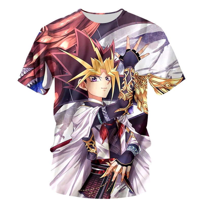 Buy Hot Fashion Funny T shirt Men T Shirt Anime Yu Gi Oh Monster Print Tshirt