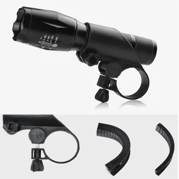 

LED flashlight bracket mountain bike Flashlight Mount Holders Portable flashlight fixed accessories Lighting accessories