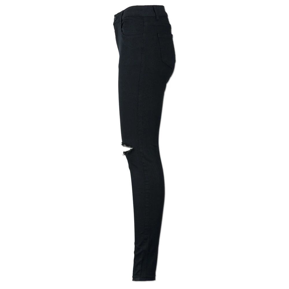Black Pants Knee Cut Black Pants Knee Cut