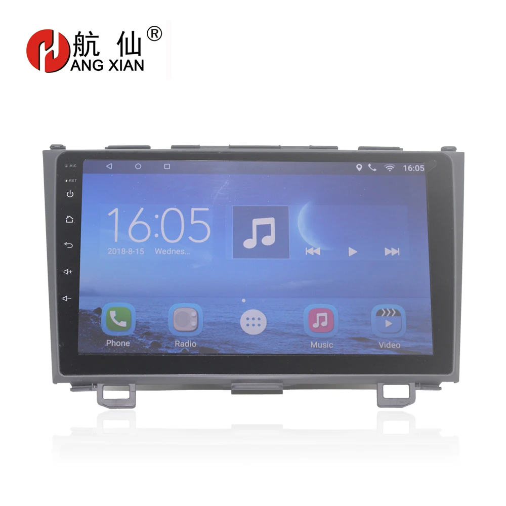 

HANGXIAN Car Radio Multimedia Player 2 din 9"Android 7.0 Auto DVD Radio navigation for Honda CRV 2006-2011 stereo wifi navi gps