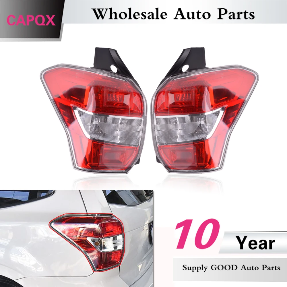 CAPQX 1Pair Rear Brake Tail Light For Subaru Forester 2013 2014 2015 taillight tail lamp light