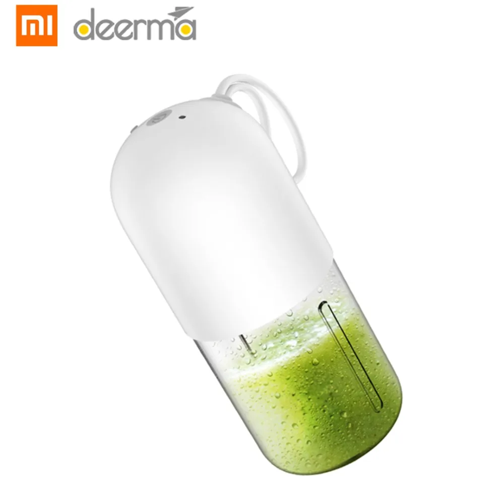 

Xiaomi Deerma DEM - NU01 300ml Portable Electric Juicer Blender Mini Capsule USB Rechargable Electric Juice Cup For Travel Gym