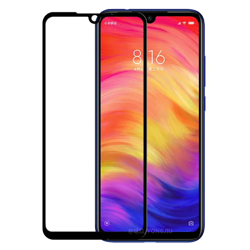 2 упаковки для Xiaomi Redmi Note 7 7S закаленное стекло полное покрытие защита экрана Xiomi Redmi Note 7 Pro Note7 Pro защитная пленка