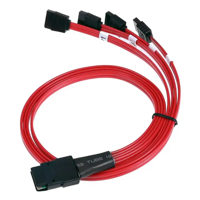 Best Offers Mini SAS 36Pin SFF-8087 Port to 4 SAS Ports Server Adapter Data Cable 50cm Extender Adapter Cables for 2.5/3.5inch SATA HHD SSD Best Offers Mini SAS 36Pin SFF-8087 Port to 4 SAS Ports Server Adapter Data Cable 50cm Extender Adapter Cables for 2.5/3.5inch SATA HHD SSD
