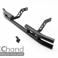 Cchand 1/10 весы радиоуправляемая металлическая задняя полоса бампера крыло для RC4WD TF2 следоискатель 2 рок пикап игрушки