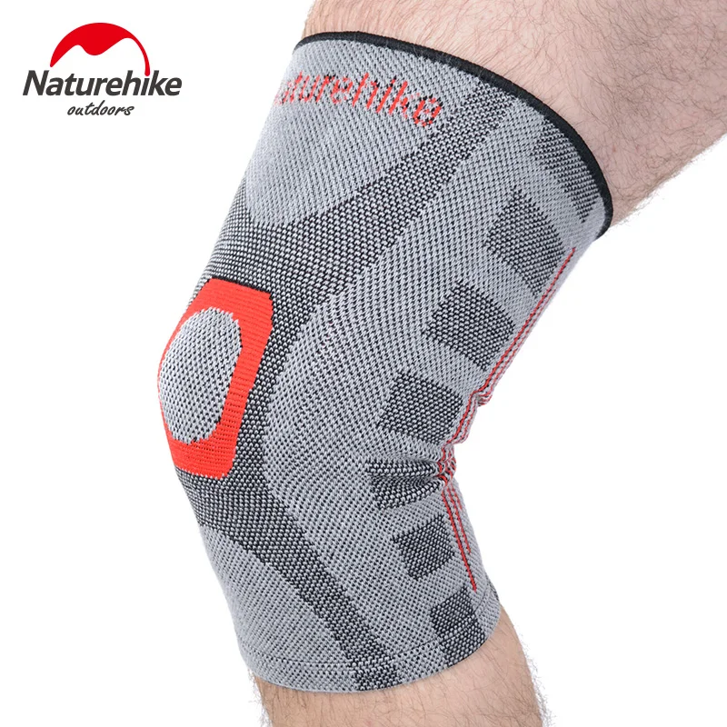 NatureHike في مرونة الركبة دعم هدفين نيباد الكرة الطائرة قابل للتعديل الركبة منصات الرياضة وير كرة السلة أداة الحماية الكهربائية حزام Ml XL