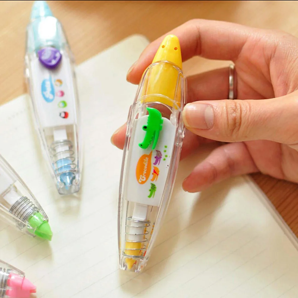 1 шт. детские милые рисунки ручка-игрушка декоративная лента-корректор кружева для брелоков знак подарки для студентов школьные офисные поставки