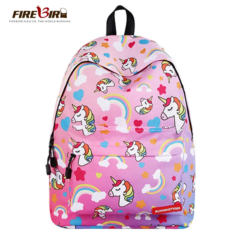 

Unicorn 3D Printing Backpack Female Fashion School Backpack School Bags For Girls Sac A Main Laptop Travel Bags Bolsa Feminina