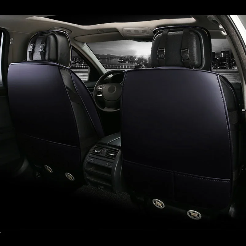 car seat cover auto seats covers leather for peugeot 106 205 206 207 208 3008 301 306 307 pcs 308 2