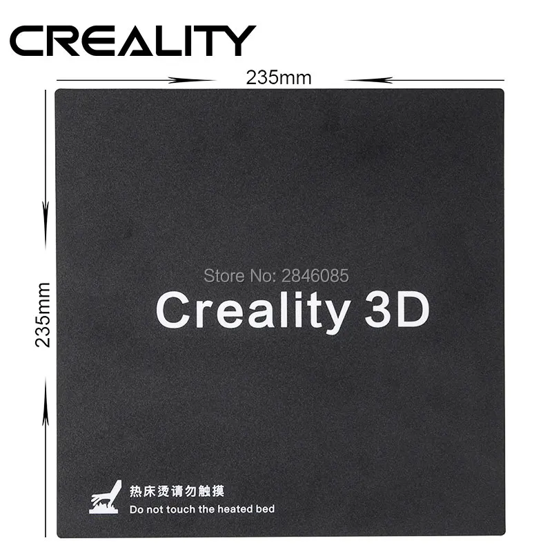 

Factory Supply 3D Printer Black Build Surface with 3M Sticker 3D Printer heated bed Sheet for Creality 3D CR-20 New 3D Printer