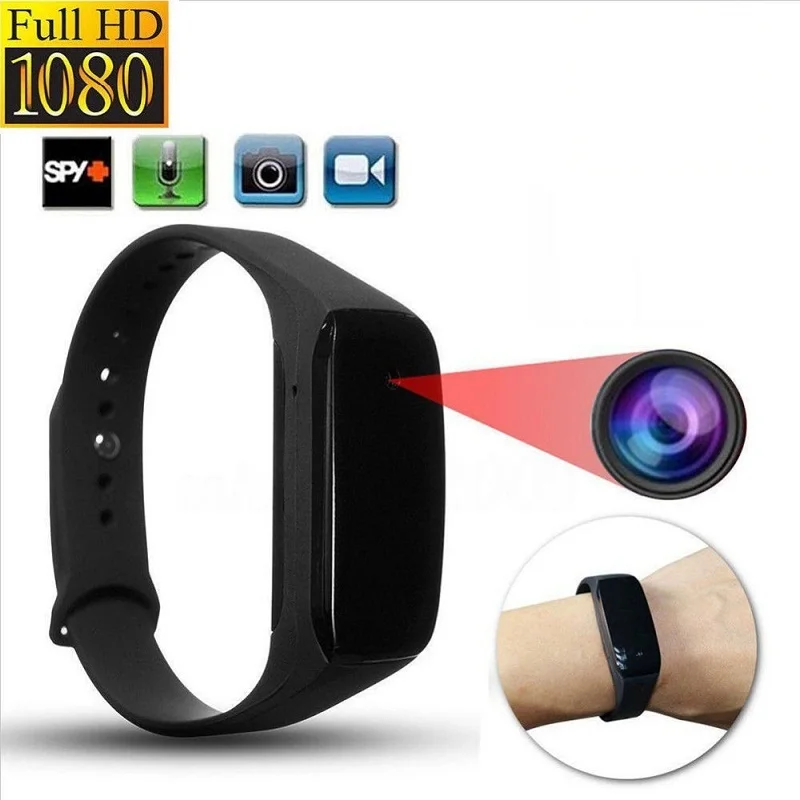 

Sports Wearable Mini Camera Full HD 1080P Sport Camera Ultra Mini Wristband Camcorders DV Video Recorder Voice Record TF Card