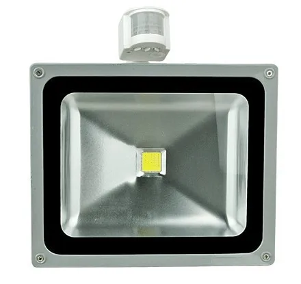 (Free DHL/Fedex) 12V 10W 20W 30W 50W PIR датчик движения светодиодный прожектор наружный