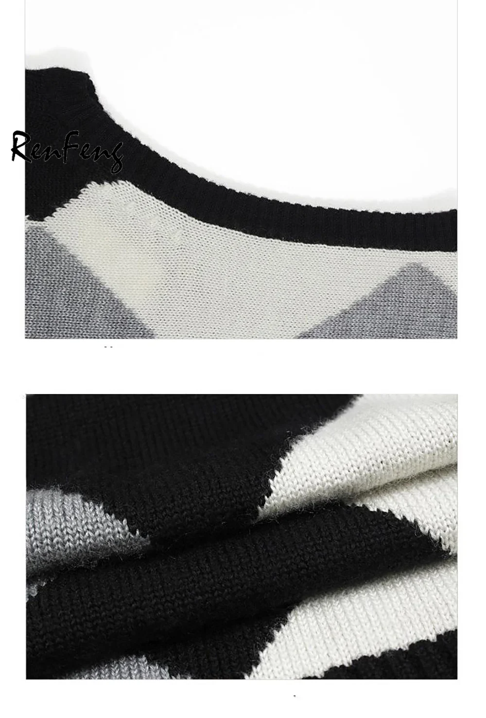 Brand Clothing Pullover Sweater Men Autumn V Neck Slim Wool Knit Vest Sweaters Sleeveless Men's Warm Sweater Cotton Casual vest (11)