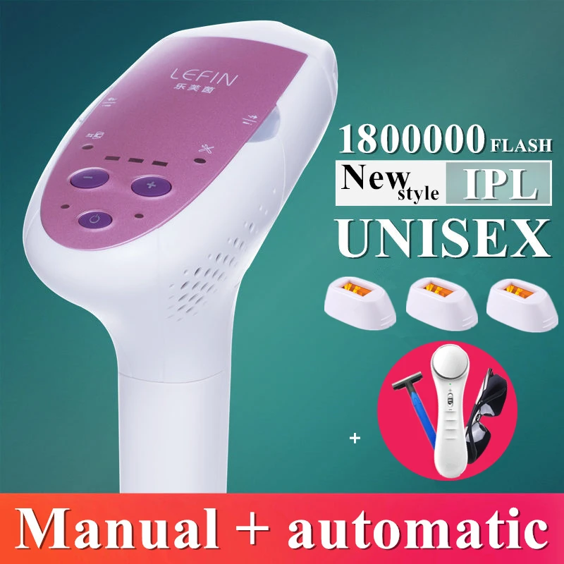 

1800000 flash IPL laser hair removal machine laser epilator hair removal Device permanent bikini trimmer depilador a laser women