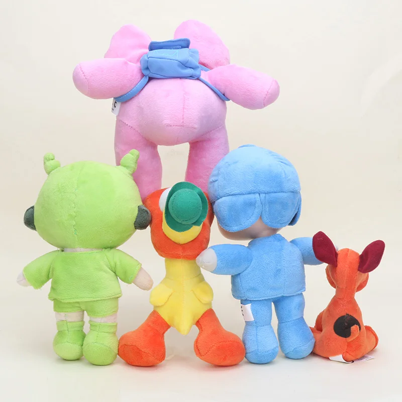 Тапочки в виде персонажа аниме Pocoyo плюшевые куклы покойо Элли Пато Loula Nina сонный