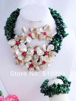 

Fashion Party Wedding Coral Jewelry set LK-812