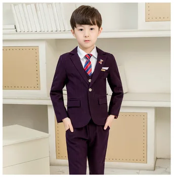 

2-12Y Boys Suits For Weddings Kids Blazer Suit For Boy Costume KS-2008