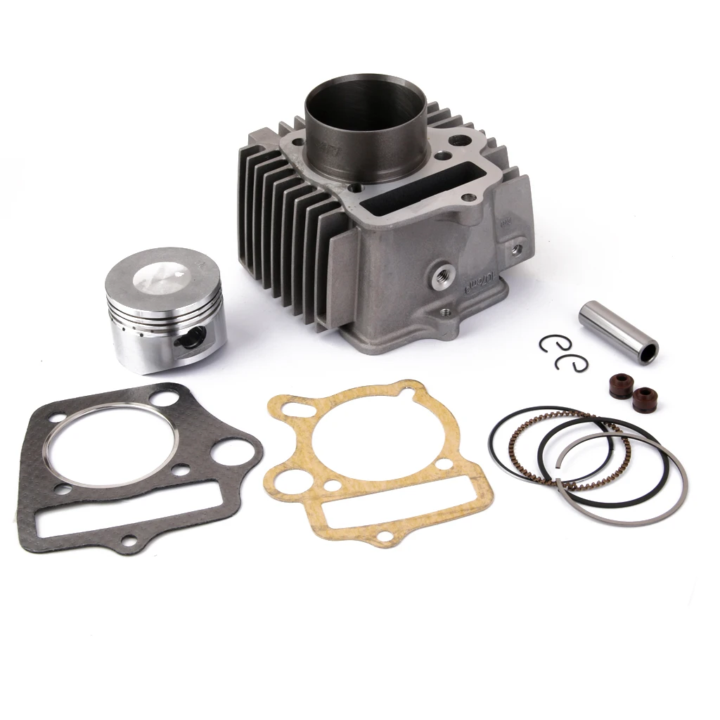 

52.4mm Cylinder Kit Piston Rings Set 110cc Engine Parts ATV Go Kart Motorcycle Accessories
