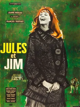 

Jules and Jim 1962 Drama (French) Movie SILK POSTER Decorative painting 24x36inch