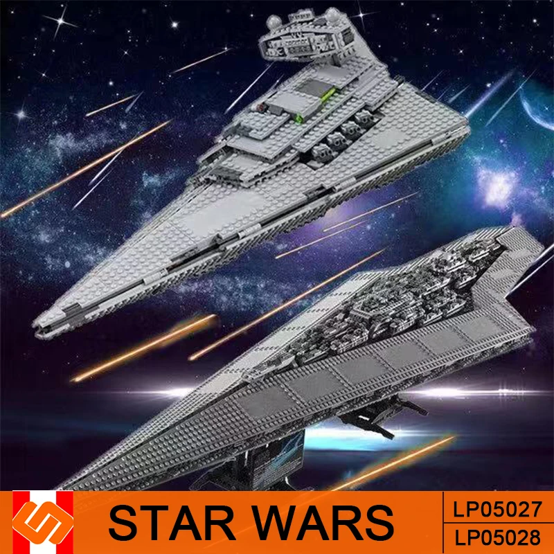 

DHL LEPININGLY Star wars compatible legoing Starwars 10030 10221 Destroyer Set Model Building Blocks Bricks Kids Toys