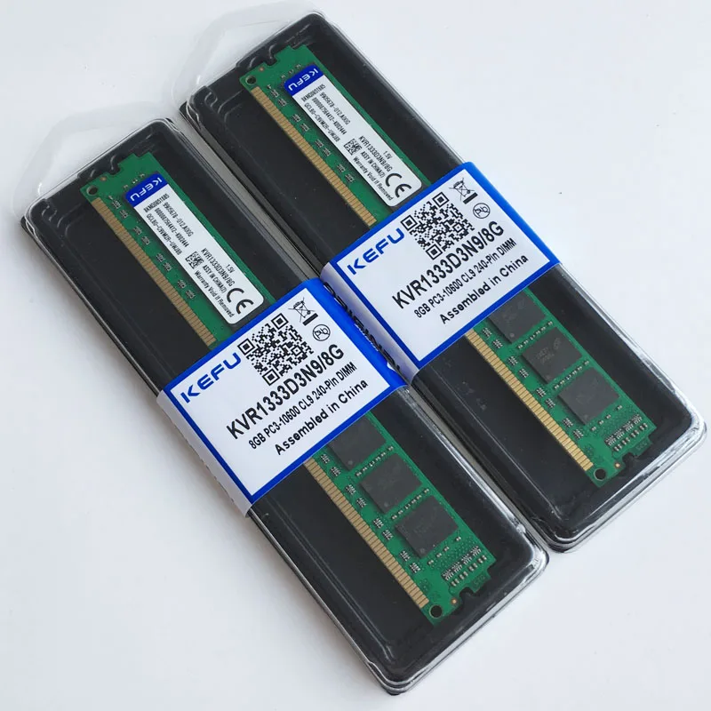 

16GB 2X8GB DDR3 PC3-10600 1333mhz Desktop Memory RAM Dimm 240-pin 16G 1333MHZ low density CL9 Non-Ecc free tested