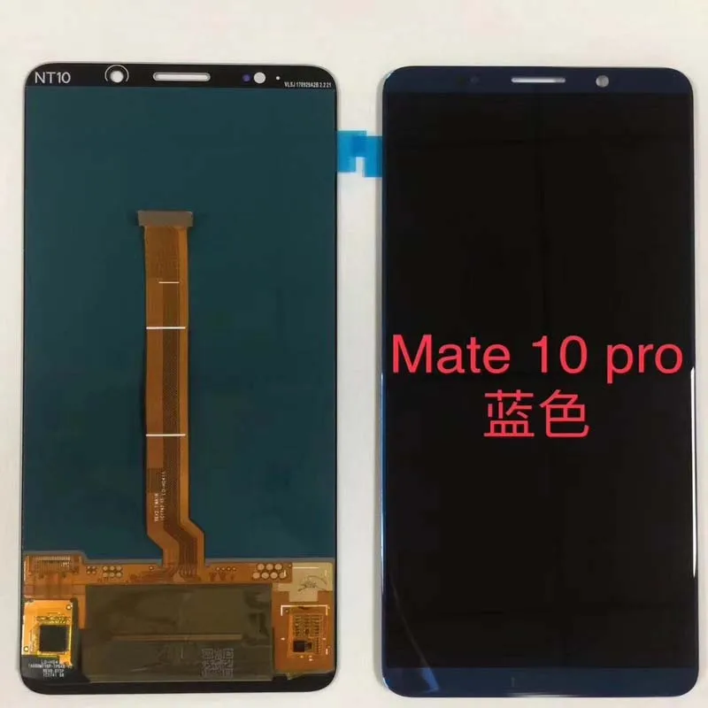 100% испытано AAA OLED экран 6 0 &quotдля Huawei mate 10 pro mate10 ЖК-дисплей сенсорный дигитайзер в
