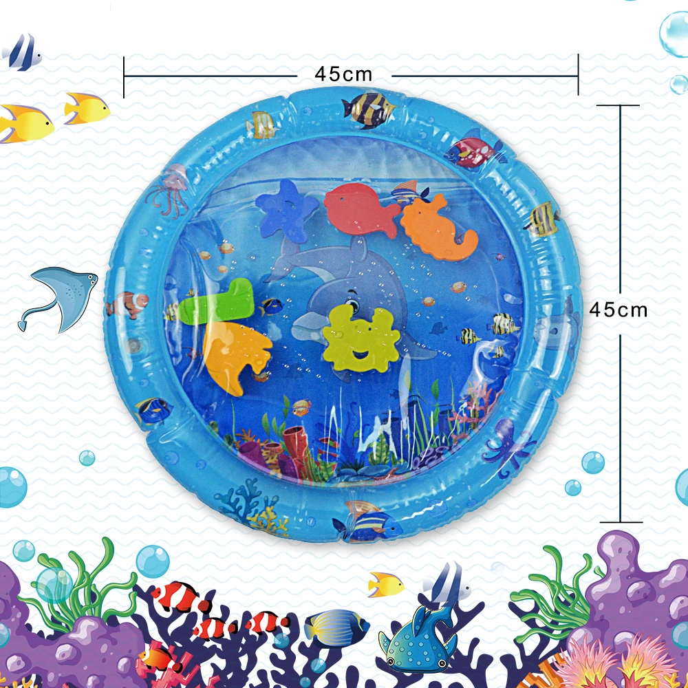 Baby Inflatable Toys Water Patted Pad Summer Dual Use Toys Prostrate Water Cushion Patted Pad Marine Organism Knowledge Toy Baby Inflatable Toys Water Patted Pad Summer Dual Use Toys Prostrate Water Cushion Patted Pad Marine Organism Knowledge Toy
