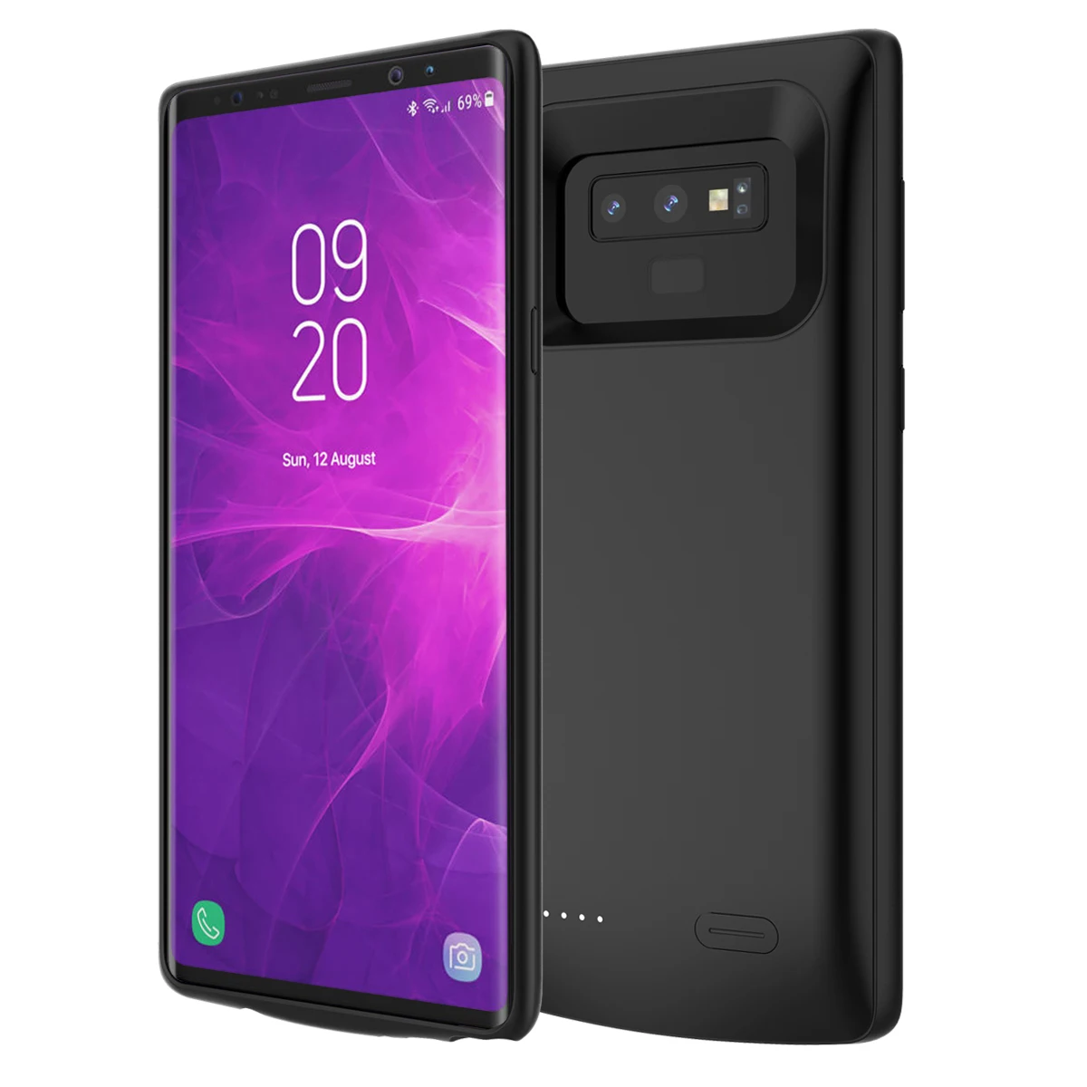 

For Samsung Galaxy Note 9/Galaxy S8 Battery Charger Case 5000mAh Power Bank External Backup Charger Protective phone Case Cover