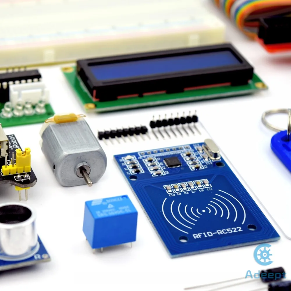 Adeept новинка стартовый набор RFID для Raspberry Pi 3 2 Model B/B + Python с направляющей книгой 40