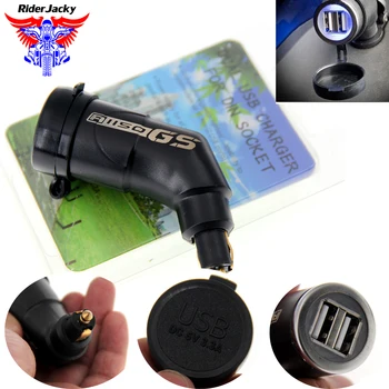 

Adjustable Dual USB interface Port Charger Adapter For BMW R1150GS R1200GS S1000RR S1000R F800R F800GS HP4 K1200R R1200 GS