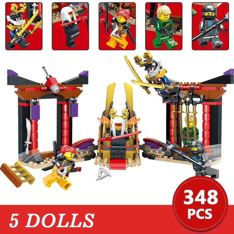

348pcs Building Blocks Star Wars Throne Room Showdown Model Technic Compatible Ninjagoed legogo Bricks Toys for Children