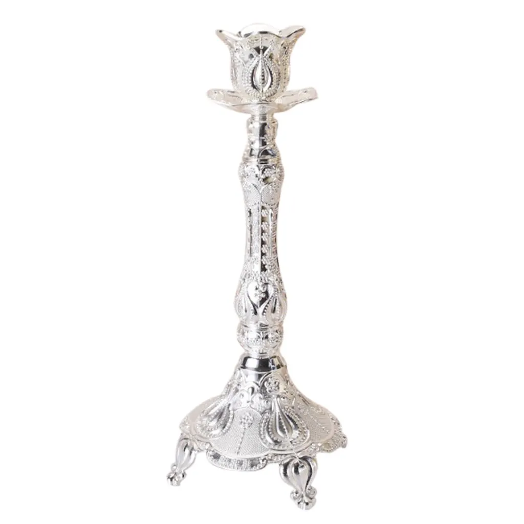 1/3/5 Heads Vintage Desktop Candle Holder Candlestick Candelabra Mood Light Accessories Home Table Dining Decoratons