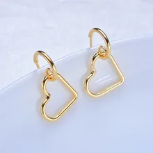 134) 6 шт 12 мм 24 K позолоченные серьги-гвоздики с 925 шпильками высокого качества DIY ювелирных изделий Аксессуары