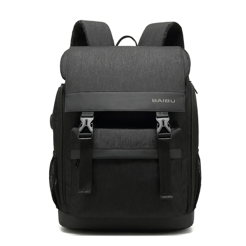 

New Casual 15.6inch Laptop Backpacks Men Large Capacity Waterproof Travel SchoolBag For Teenager Boy Male Multi-function Mochila