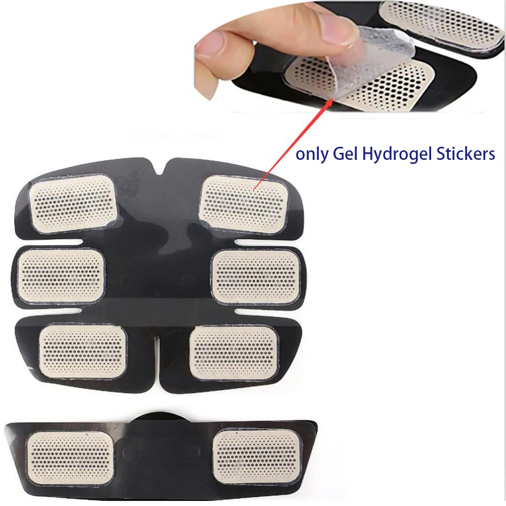 

Cooling Gel Patch Replacement Gels for EMS Stickers Abdominal Muscle Exercis Training Device Replacement Gel Hydrogel Stickers