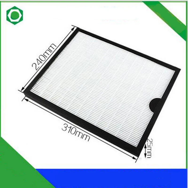 

31*24*2.5cm Air Purifier Parts HEPA KJ20FE-NH2 Filter for Midea KJ20FE-NH2 KJ20FE-NH1 KJ15FE-NU KJ15F-NU Air Purifier