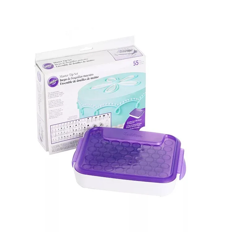 Wilton Master Набор наконечников для украшения 55 шт. декоративные наконечники с