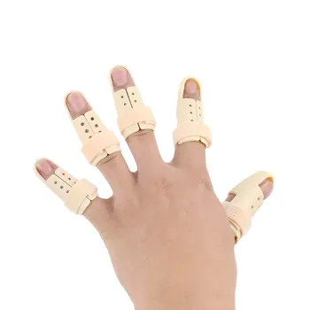 

1pc Durable Adjustable Finger Protector Splint Orthopedic Fractures Fixator Finger Fracture Brace Non-slip Finger Splints