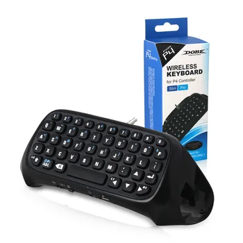 

Foleto Mini Bluetooth Wireless Keyboard for PlayStation 4 for PS4 Slim and for PS4 Pro Controller- (Black)
