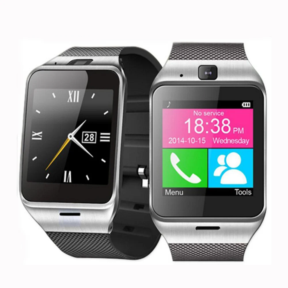bluetooth smartwatch with camera and pedometer