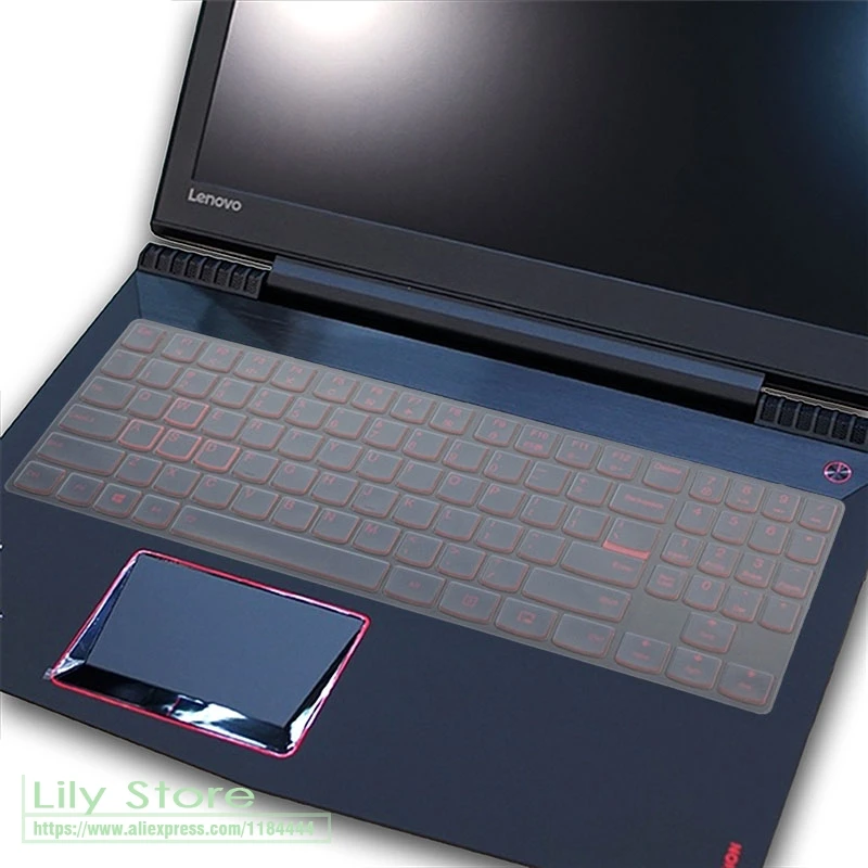 Для 15,6 дюймов lenovo Легион серии Y530 R720 Y520 Y720 15IKB 15ikbn Y7000 Y7000p 15 17,3 дюйма силиконовая клавиатура Cove кожи - Цвет: clear