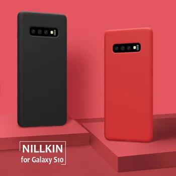 

for Samsung Galaxy S10 Case Nillkin Flex Pure Luxury Liquid Silicone Soft Touch TPU Back Cover for Samsung S10 Nilkin Phone Case