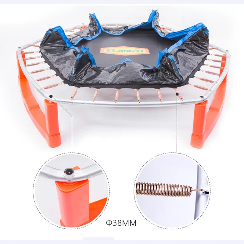 7 футовый пружинный батут с защитной сеткой 2 метров|jumping bed|trampolin jumpsprings trampoline |