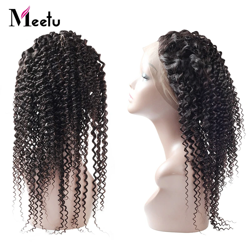 Meetu Pre Plucked 360 Lace Frontal With Bundles Malaysian Curly Closure With Baby Hair Natural Hairline Non Remy Human Hair Meetu Pre Plucked 360 Lace Frontal With Bundles Malaysian Curly Closure With Baby Hair Natural Hairline Non Remy Human Hair