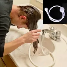 Один широкий кран для ванной раковины насадка для душа спрей шланг нажимной смеситель парикмахер Pet A10