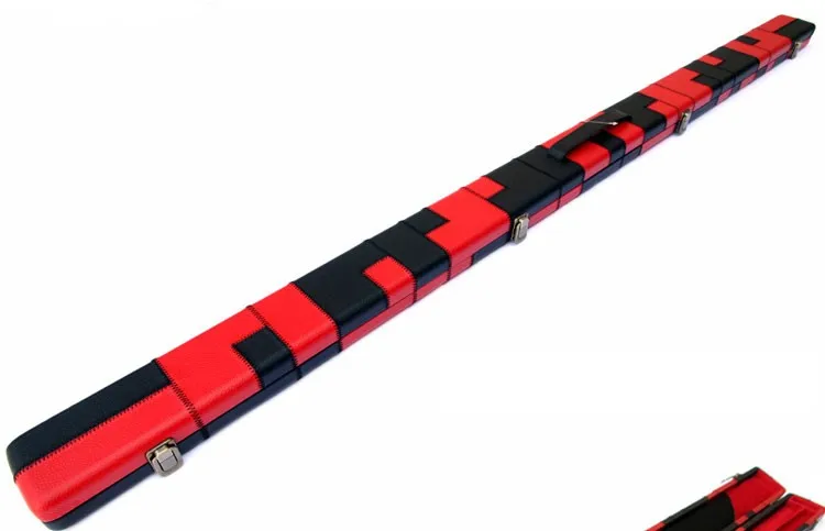 1 Piece Snooker Cue Case Luxury PV Leather-Baize Master-Round Edges-8 Choic 